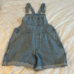 Universal Thread 8/29R light blue denim overalls